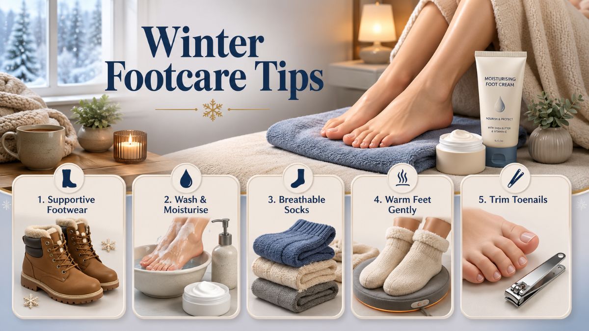 Essential Winter Footcare Tips for Sussex